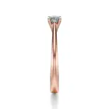 Pierścionek z diamentem różowe złoto AJPZ_004